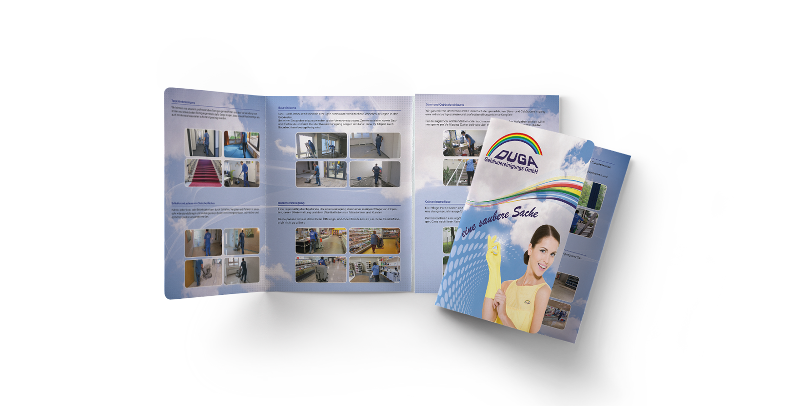 duga broschüre printmedien